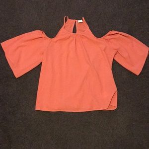 Peach colored top